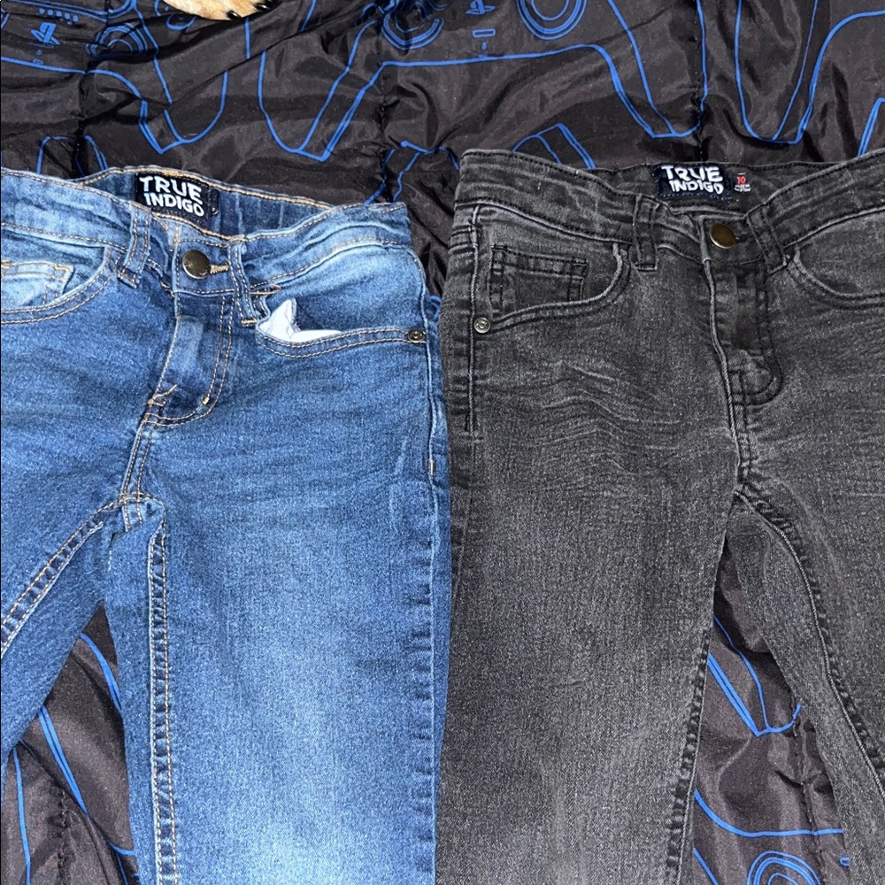 Indigo Kids Casual Jeans - Blue and Gray